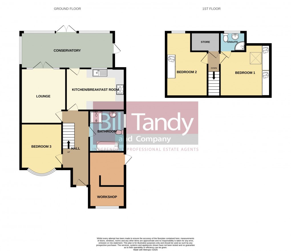 Floorplan for Blenheim Road, Burntwood, Staffordshire