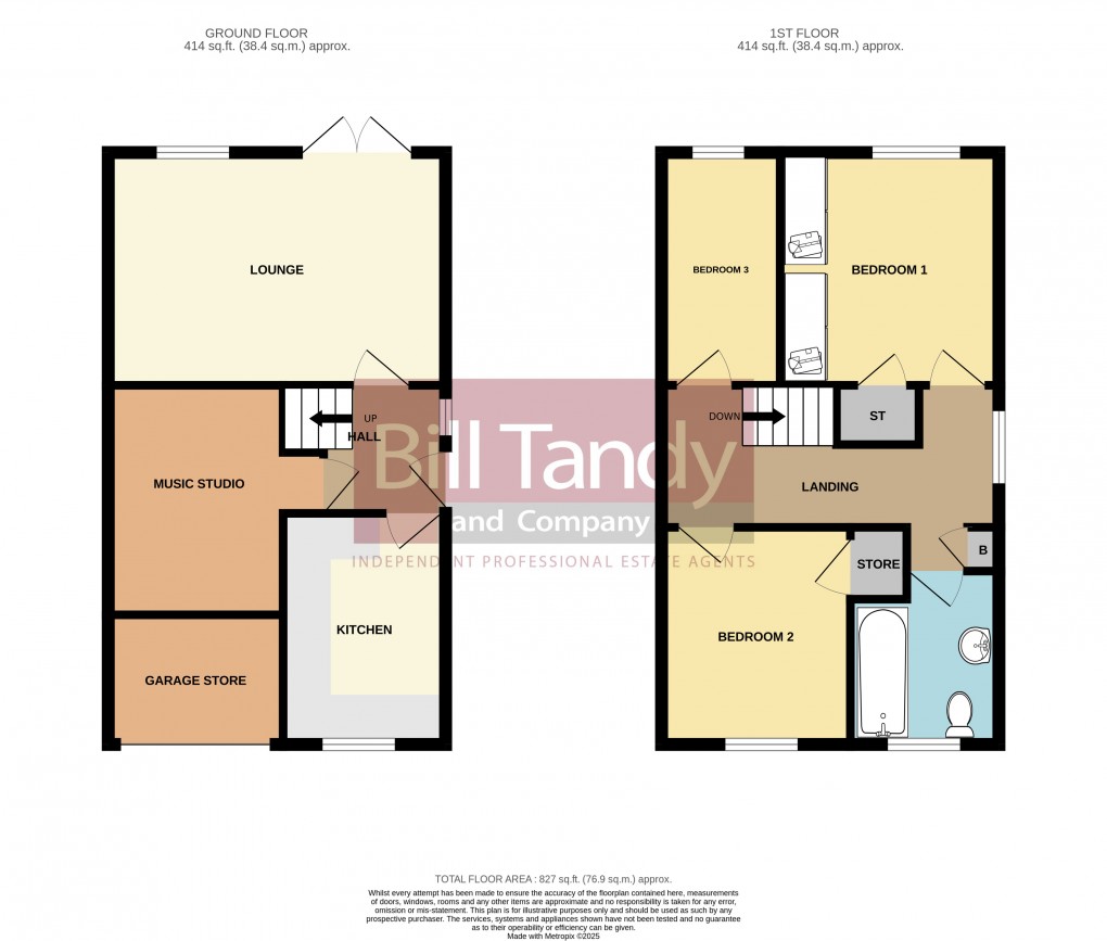 Floorplan for Lodge Rise, Burntwood, Staffordshire