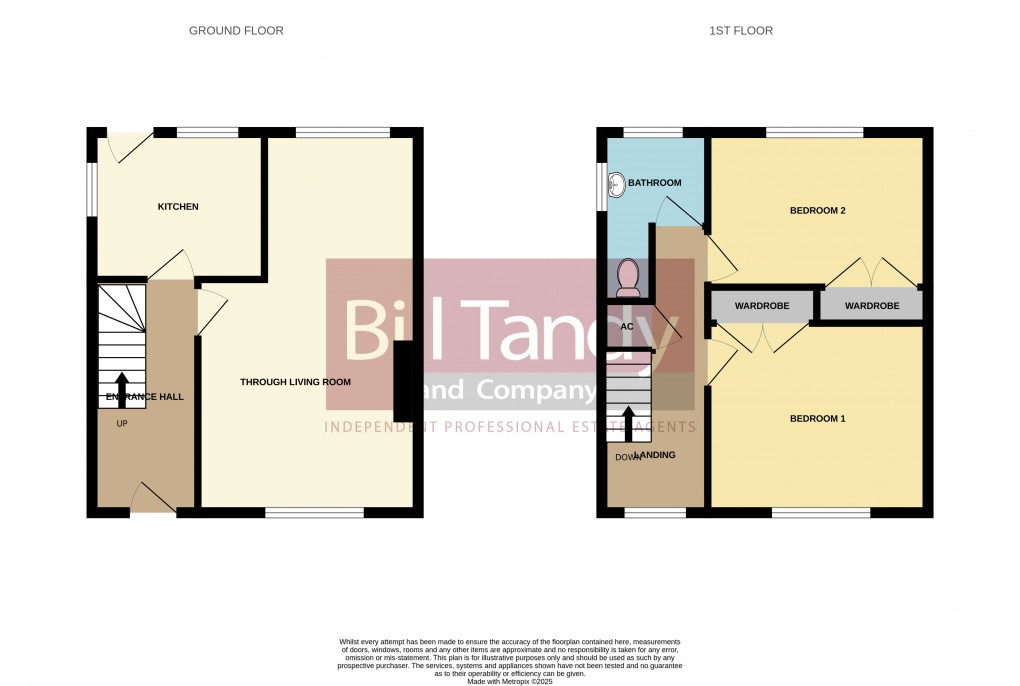Floorplan for Brownhills, Walsall, West Midlands