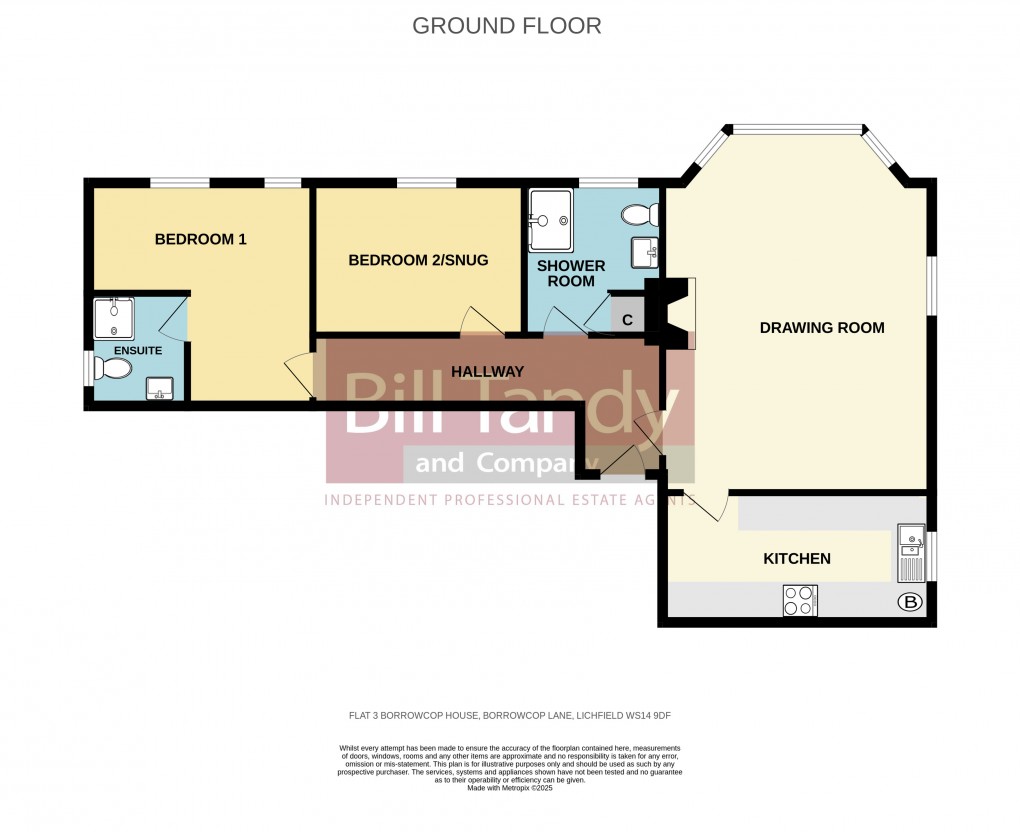 Floorplan for Borrowcop Lane, Lichfield, Staffordshire