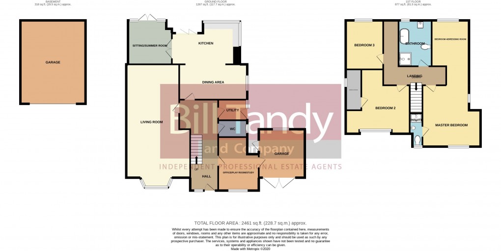 Floorplan for Sanderling Rise, Burntwood, Staffordshire