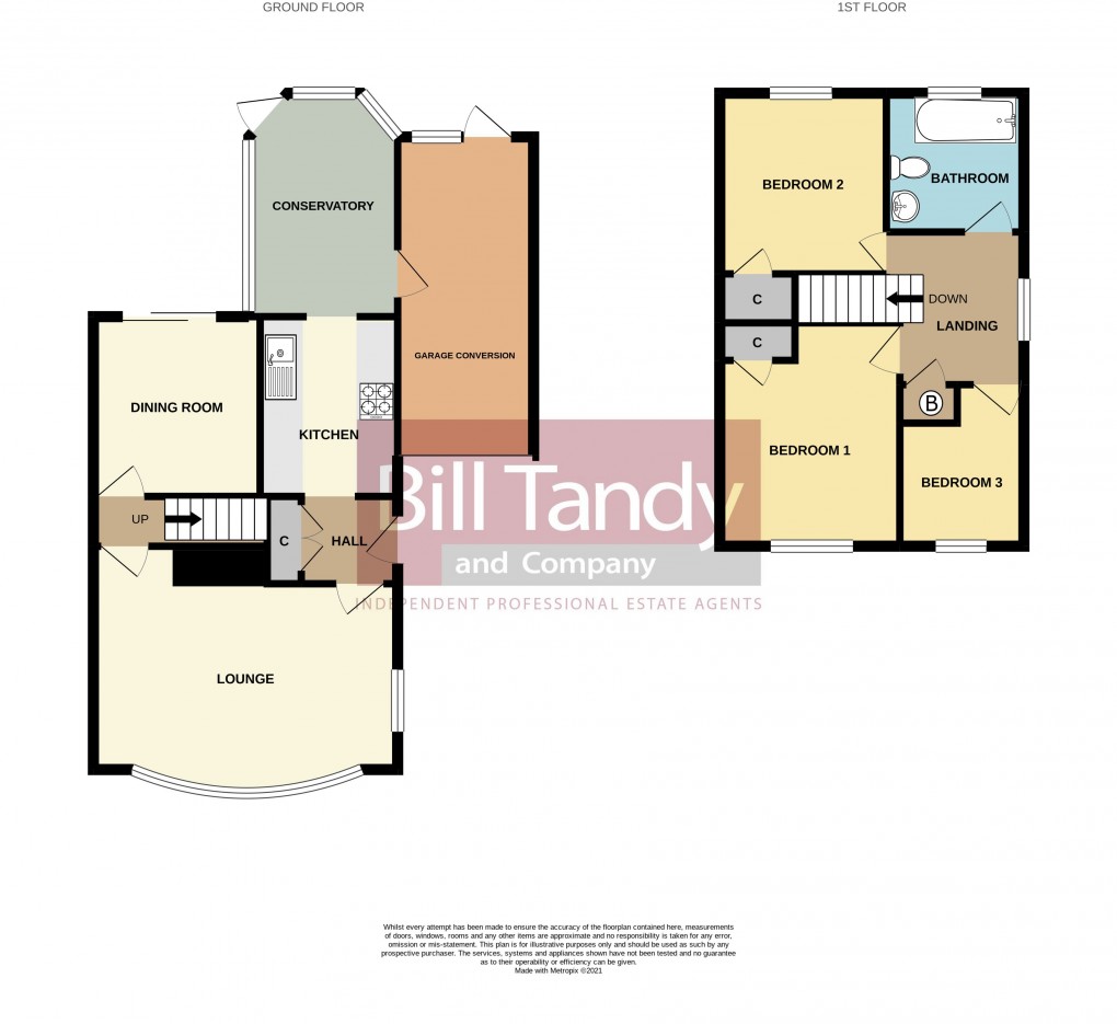 Floorplan for Yoxall, Burton-on-Trent, Staffordshire