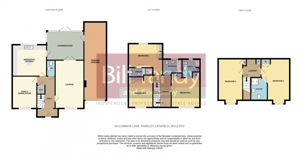 Floorplan for Fradley, Lichfield, Staffordshire