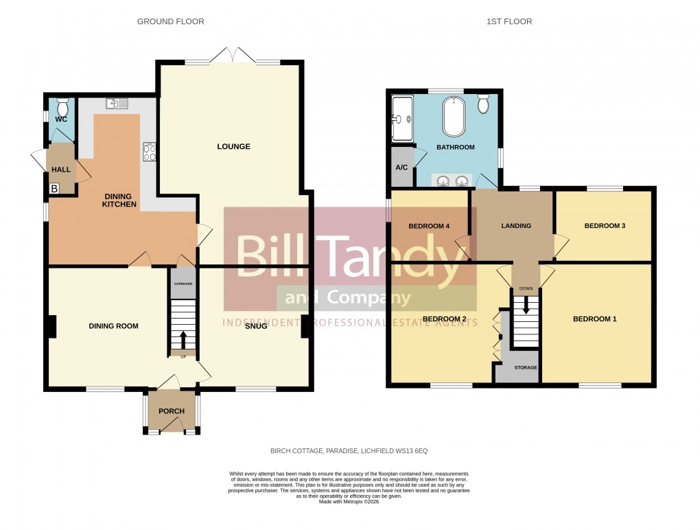 Floorplan for off Trent Valley Road, Lichfield, Staffordshire