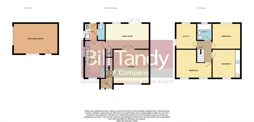Floorplan for Queen Street, Burntwood, Staffordshire