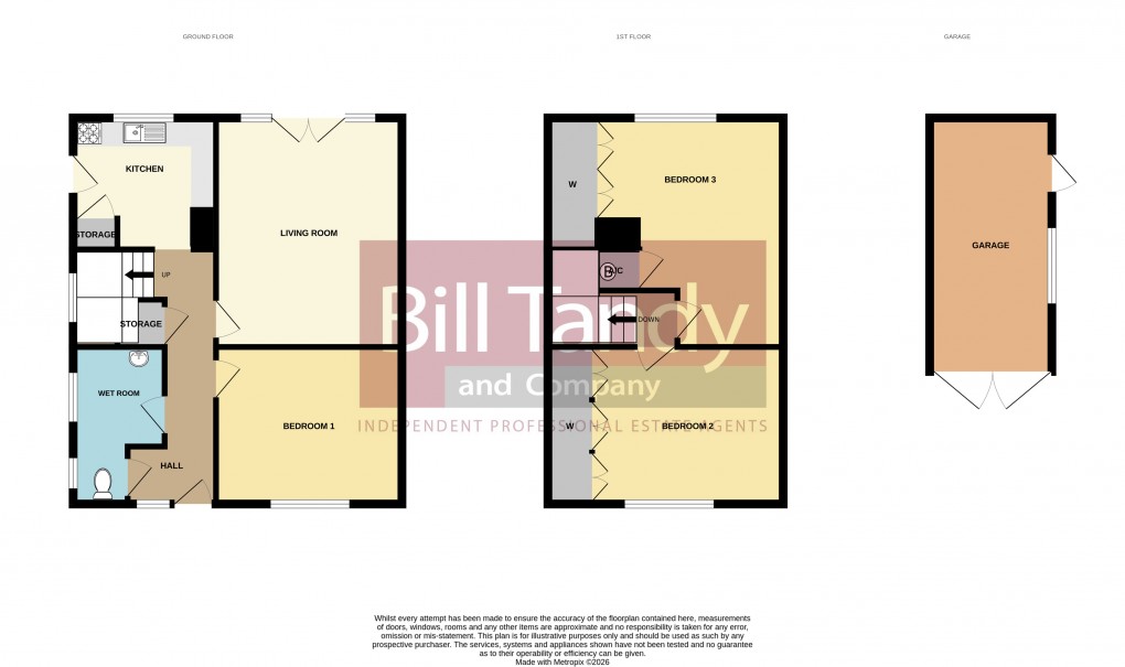 Floorplan for Chasetown, Burntwood, Staffordshire