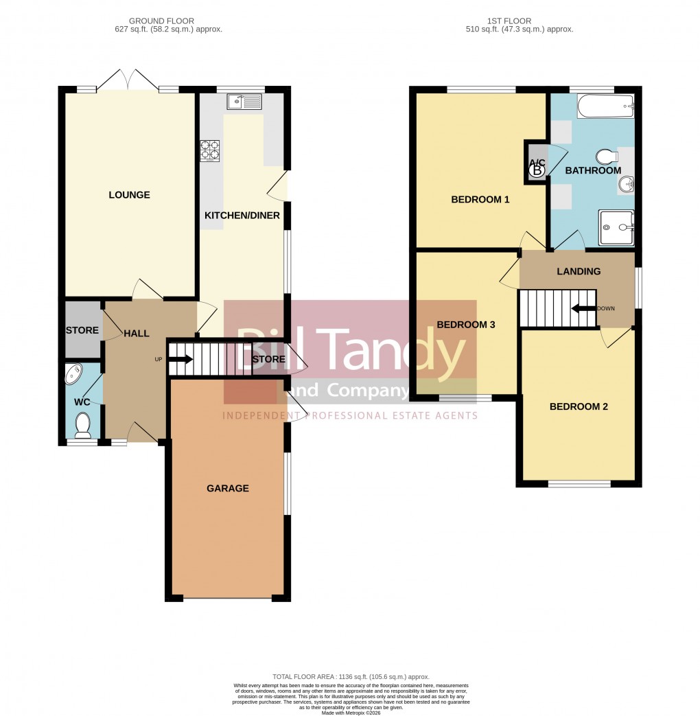 Floorplan for Cumberledge Hill, Rugeley, Staffordshire