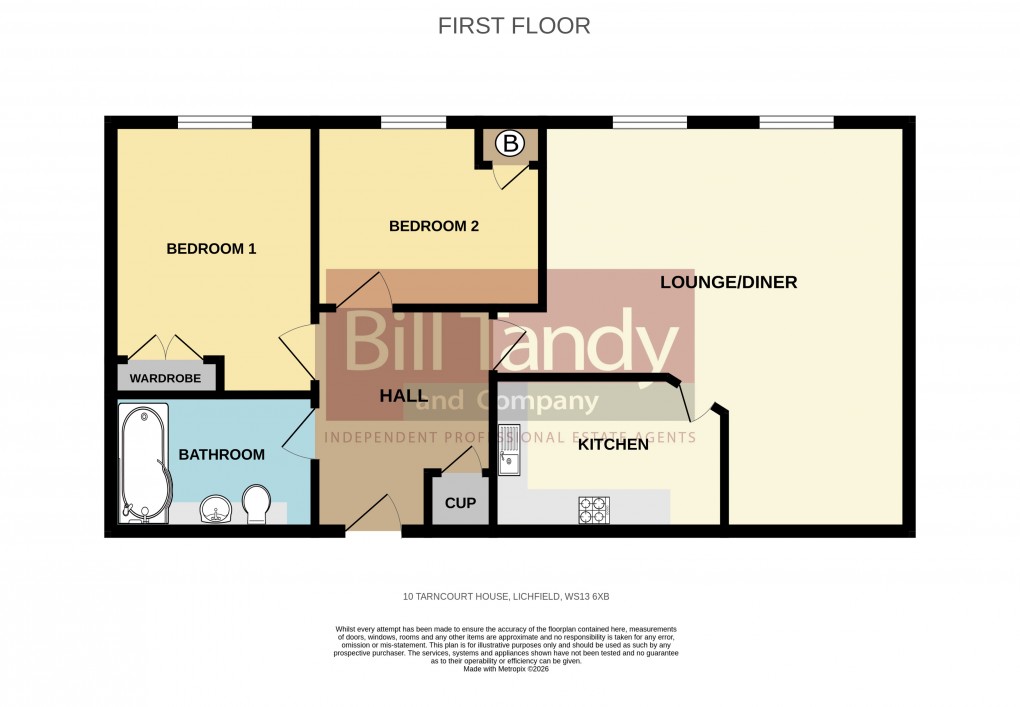 Floorplan for Frog Lane, Lichfield  WS13 6XB, Staffordshire